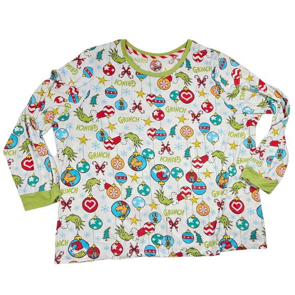 The Grinch Holiday Pajamas Christmas Jammies Matching PJs  Plus Size 3X - Picture 1 of 8